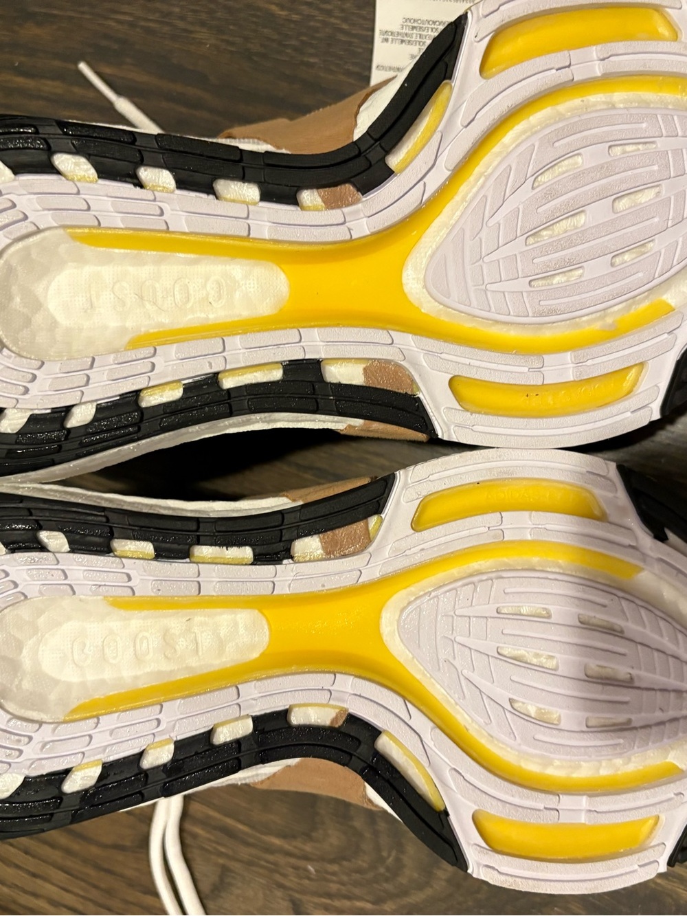 Stella McCartney Tan and White Athletic Sneakers - Picture 9 of 16